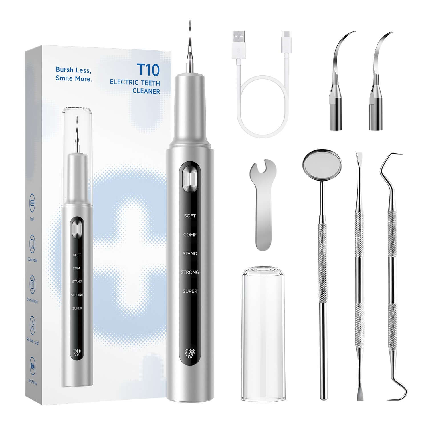 T10 Ultrasonic Tooth Cleaner | Professional Dental Scaler