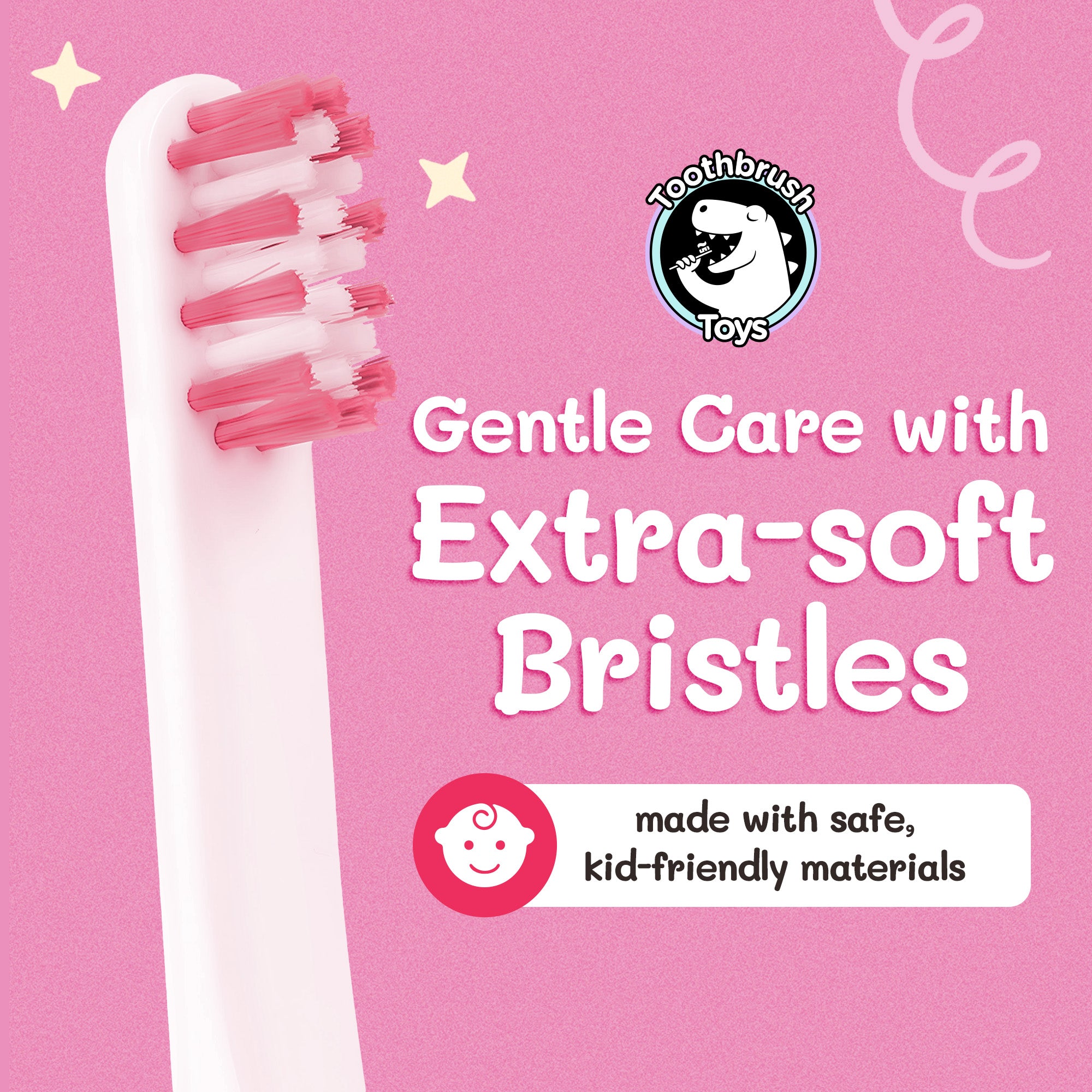 Aqua the Mermaid Toothbrush for Kids With Toy Fun