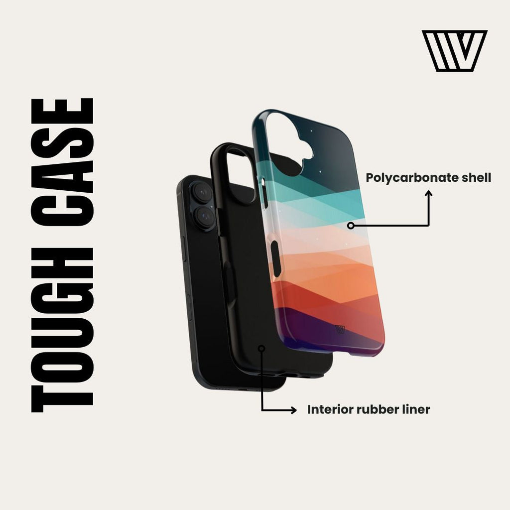 GREEN WHITE CHECKERBOARD | Tough Phone Case