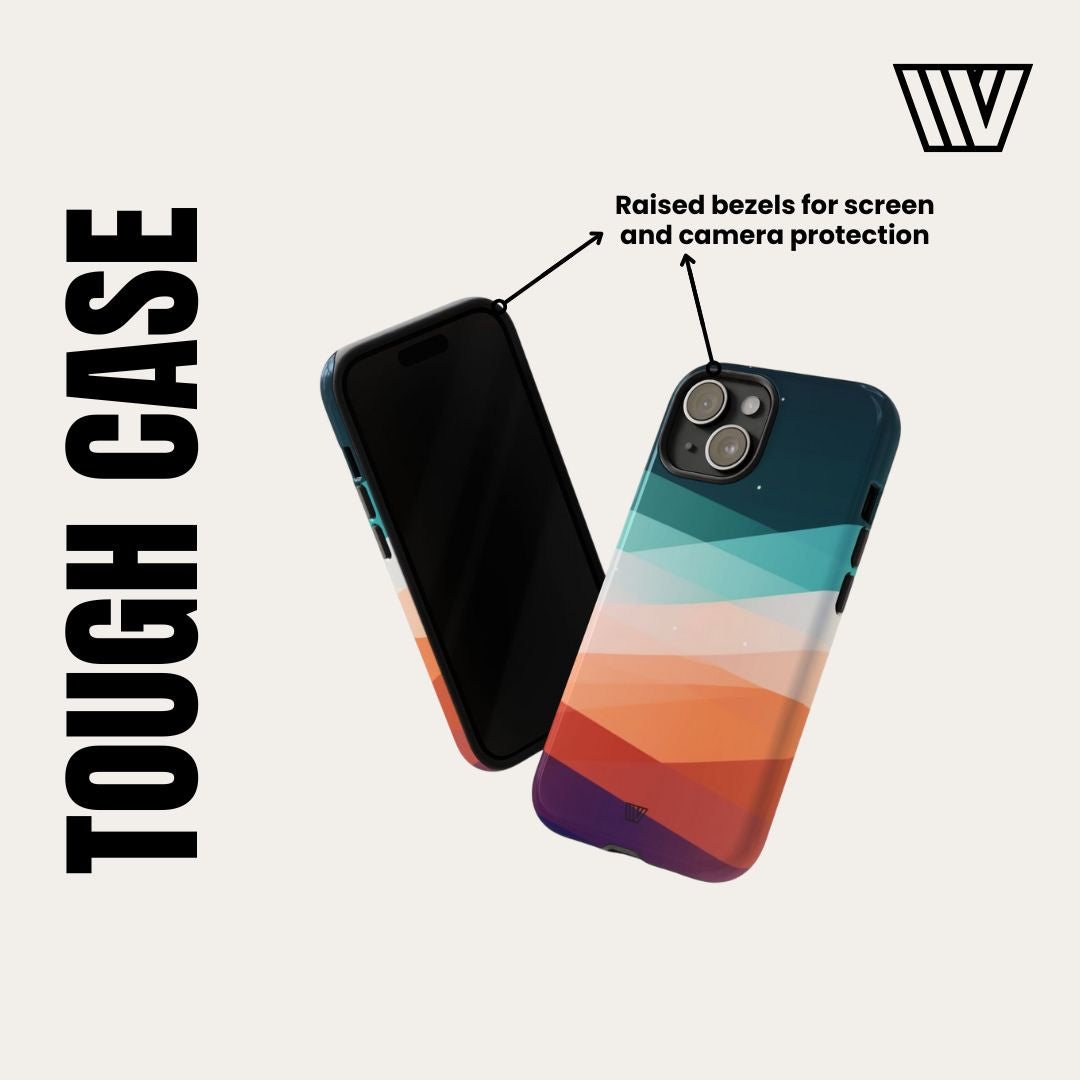 GREEN WHITE CHECKERBOARD | Tough Phone Case