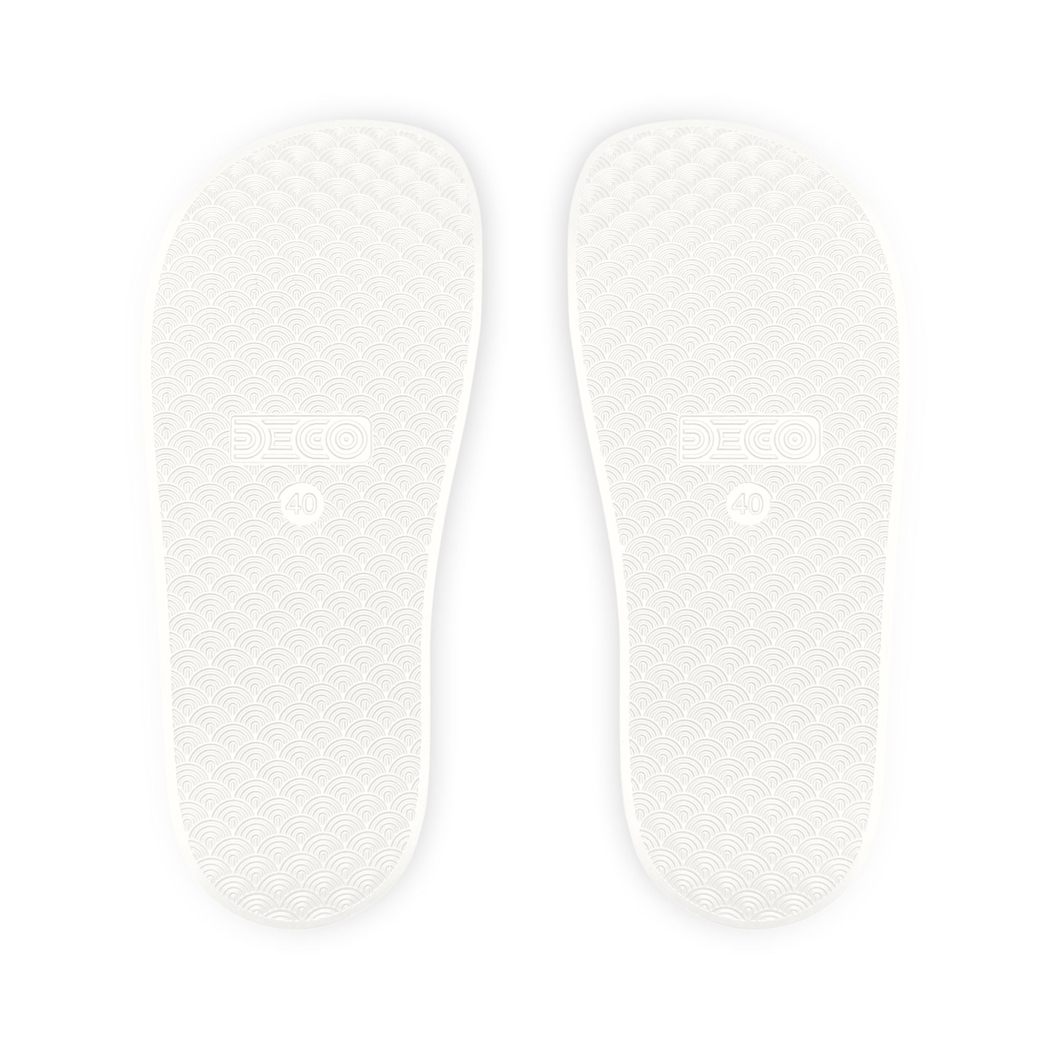 Trendy Men's Sandals - 'Orange Is Not My Color' Statement Footwear