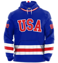 USA Hockey Miracle on Ice 1980 Authentic Royal Blue Adult Hoodie