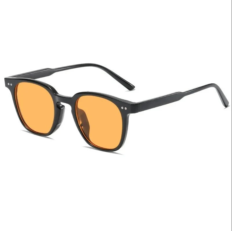 Vintage Square Sunglasses – Retro Mirror Eyewear