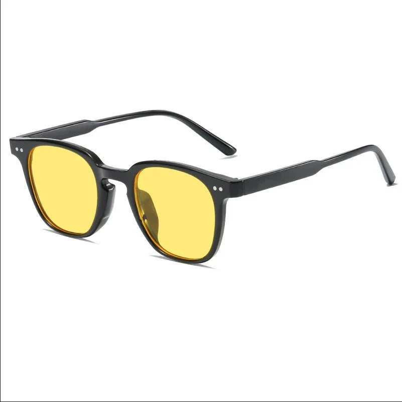 Vintage Square Sunglasses – Retro Mirror Eyewear
