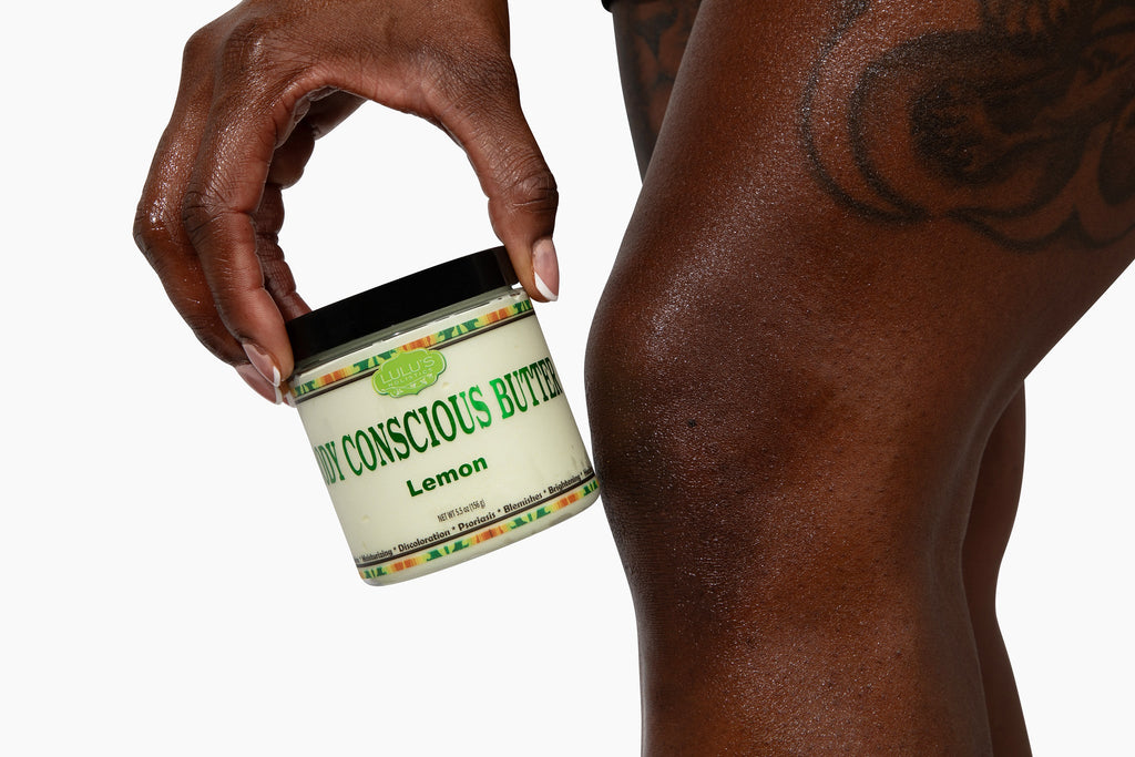 Lemon Turmeric Whipped Body Butter – Uneven Looking Skin