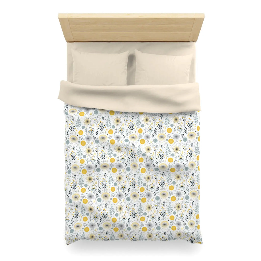 Cozy Microfiber Duvet Cover - Stylish Bedroom - Dipaliz