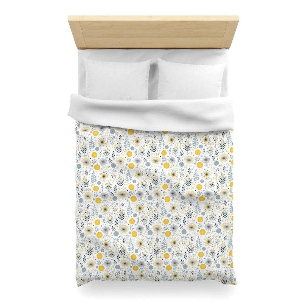 Cozy Microfiber Duvet Cover - Stylish Bedroom - Dipaliz