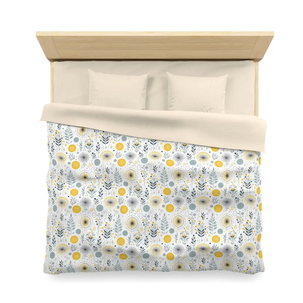 Cozy Microfiber Duvet Cover - Stylish Bedroom - Dipaliz