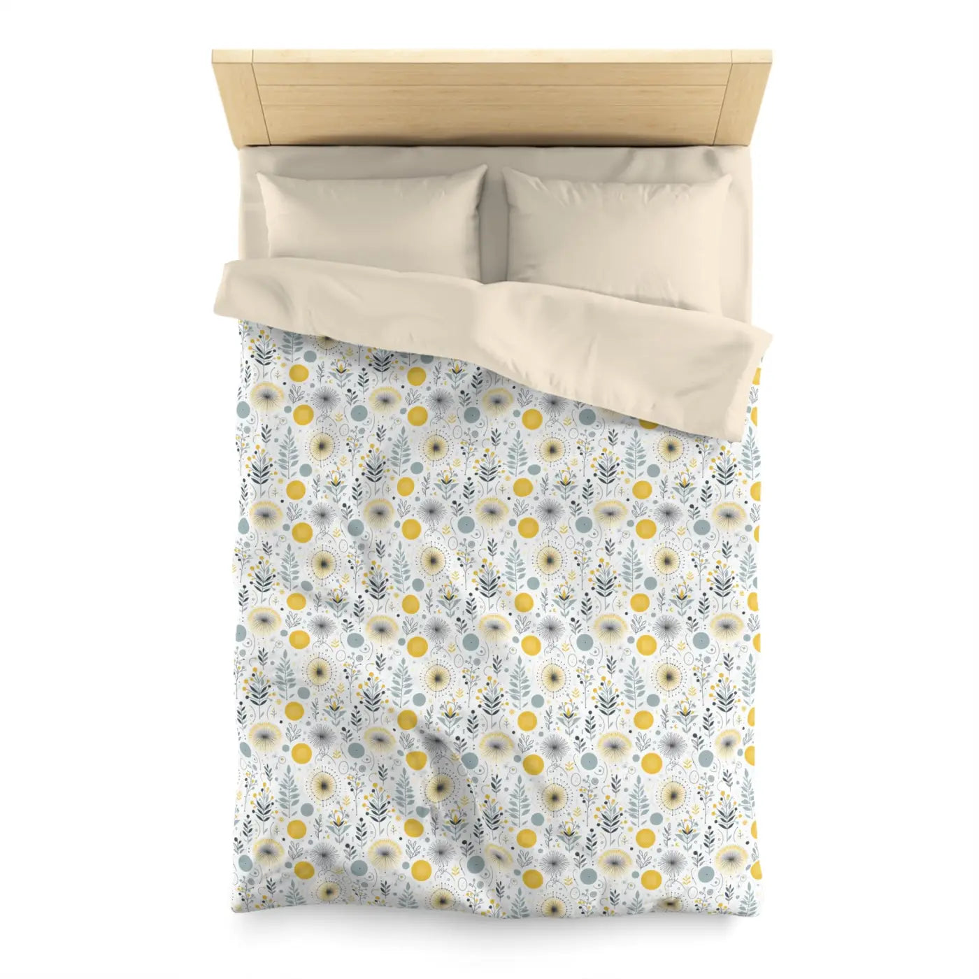 Cozy Microfiber Duvet Cover - Stylish Bedroom - Dipaliz
