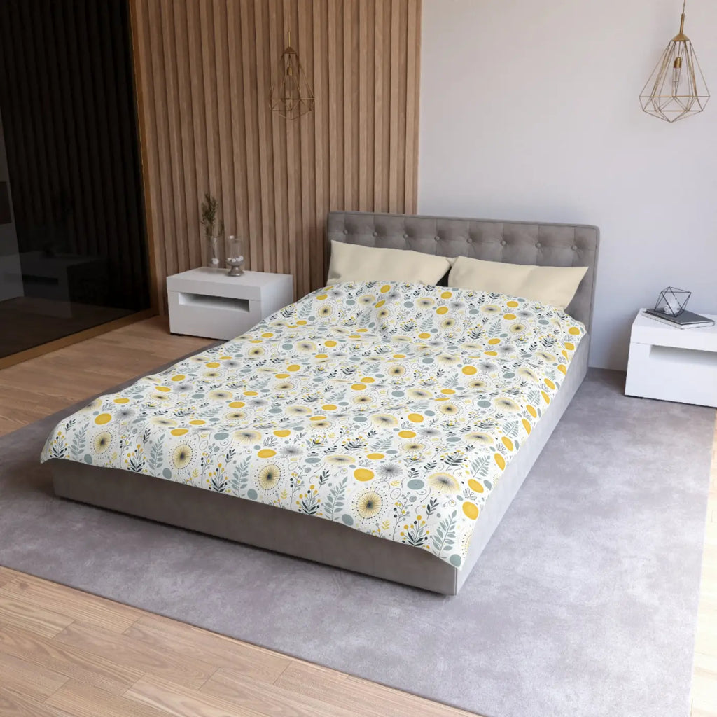 Cozy Microfiber Duvet Cover - Stylish Bedroom - Dipaliz