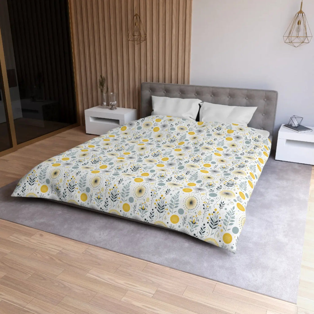 Cozy Microfiber Duvet Cover - Stylish Bedroom - Dipaliz