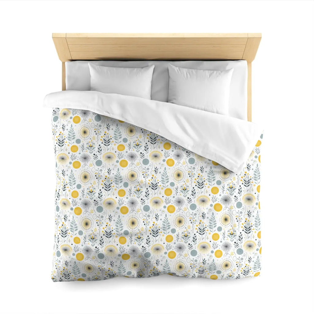 Cozy Microfiber Duvet Cover - Stylish Bedroom - Dipaliz