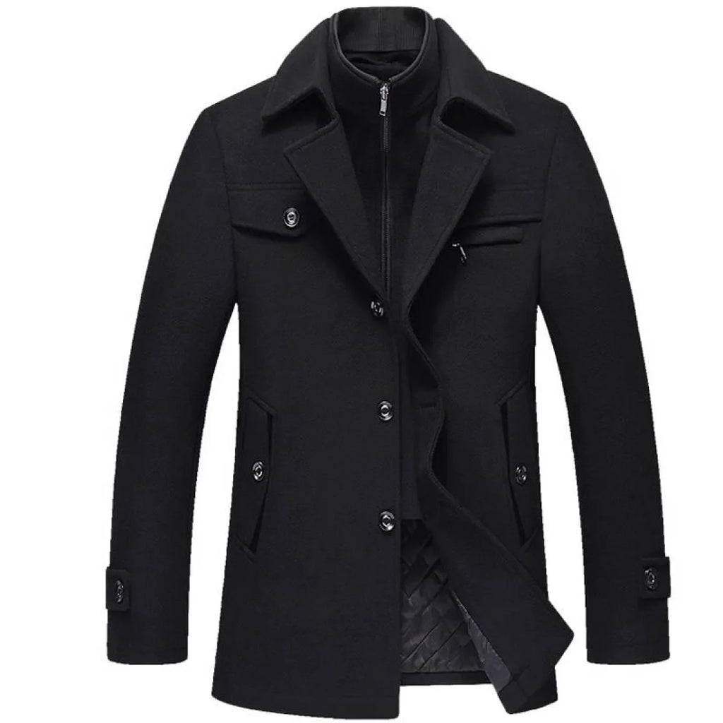 Men's Winter Wool Coat
