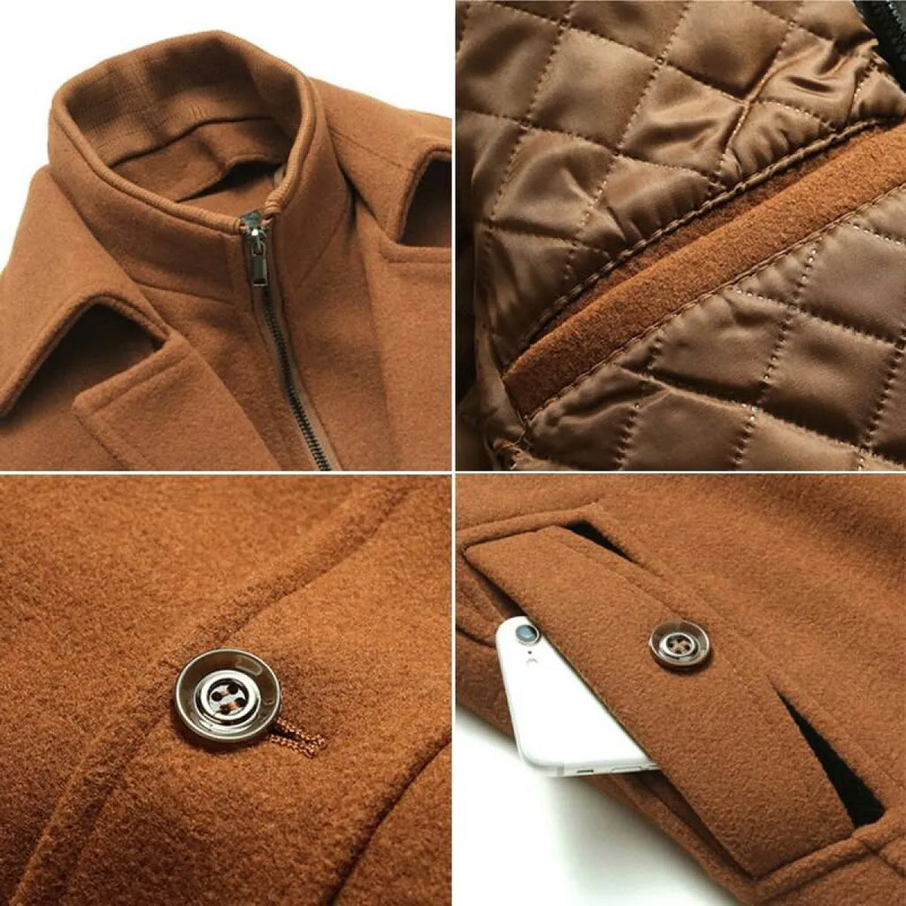 Men's Winter Wool Coat