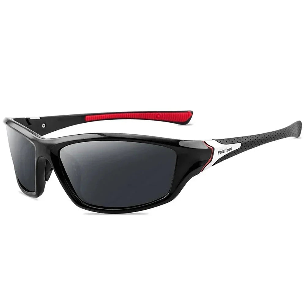 Polarized Goggle-Style Sunglasses – UV protection Mirror Lens Eyewear
