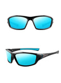Polarized Goggle-Style Sunglasses – UV protection Mirror Lens Eyewear